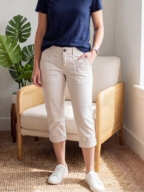 NWT Banana Republic Mid Rise Straight Ankle Length Pants Size 00
